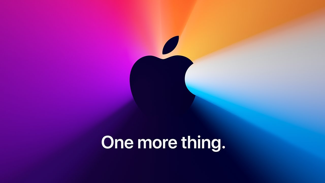 One More Thing Event poster